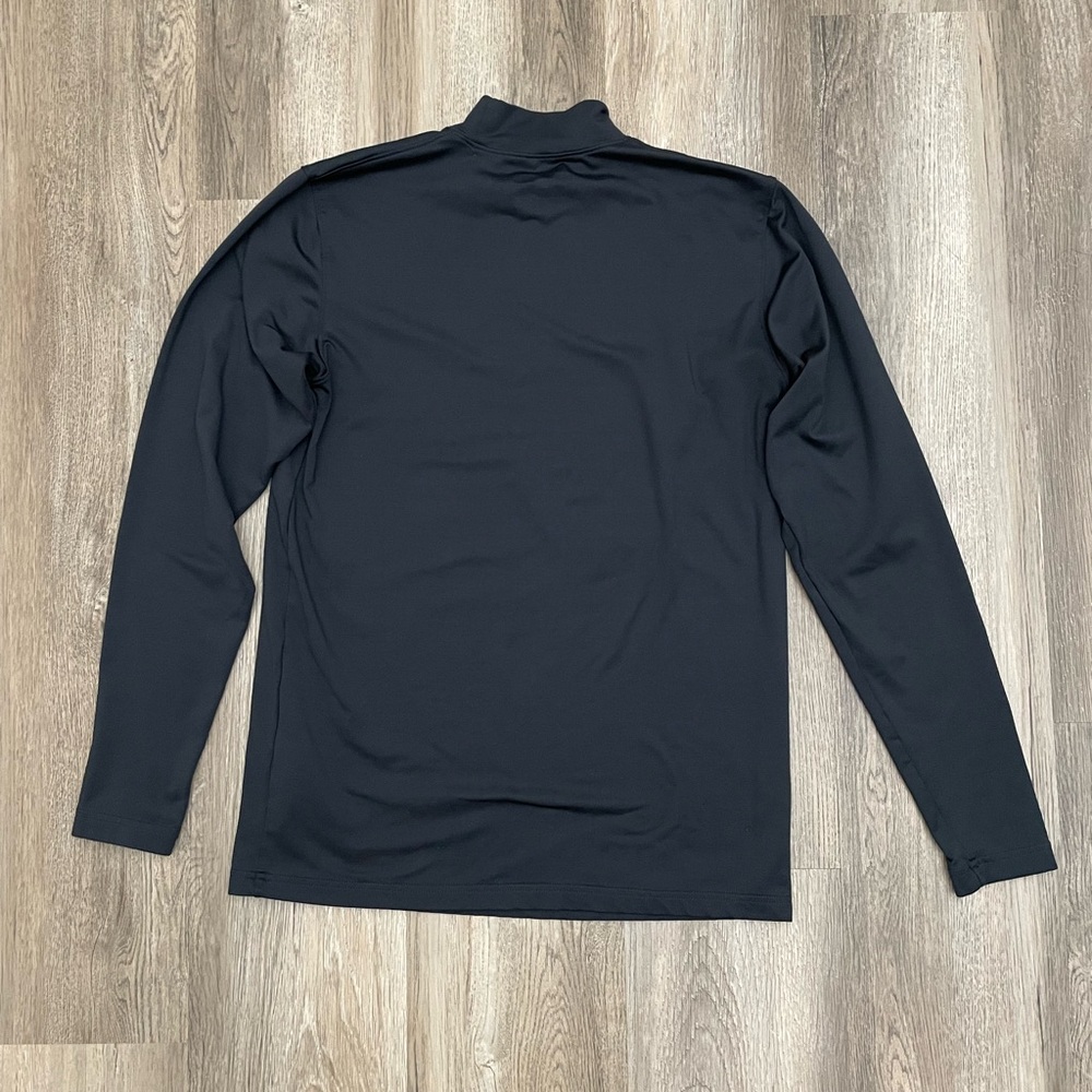 Under Armour ColdGear Mock Neck Compression Shirts Men’s Small Blue Lot of 2 - Picture 2 of 4